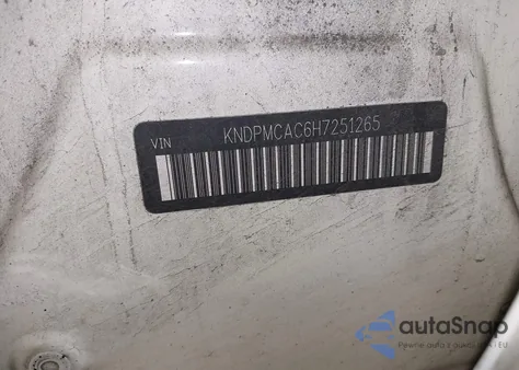 2017 Kia Sportage Lx из США, поврежденный, VIN KNDPMCAC6H7251265